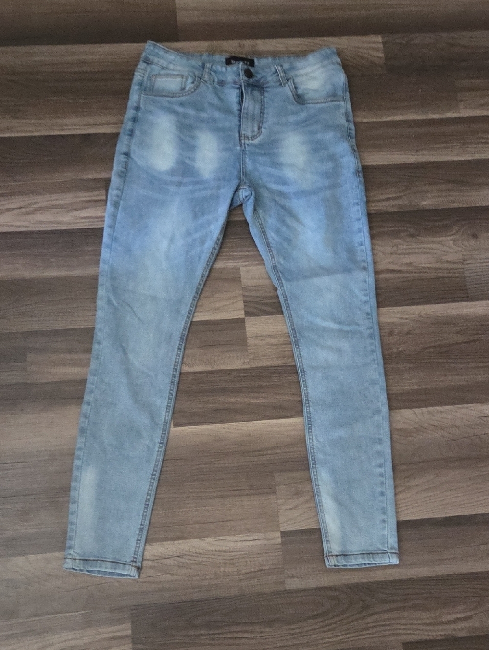 Skinny Fit  Jeans Men's Light Wash Size 33 X 32